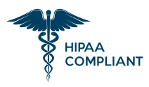 Health Insurance Portability and Accountability Act Compliant logo